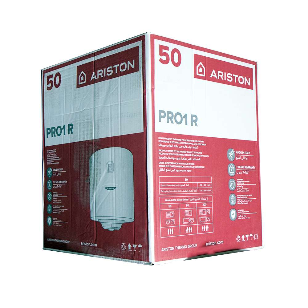 Ariston Pro1R Horizontal Water Heater 2