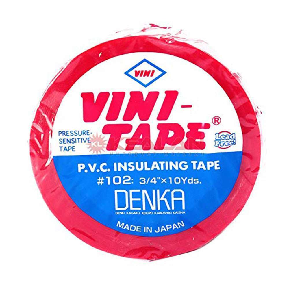 Vini Electrical Insulation PVC Tape Red 0