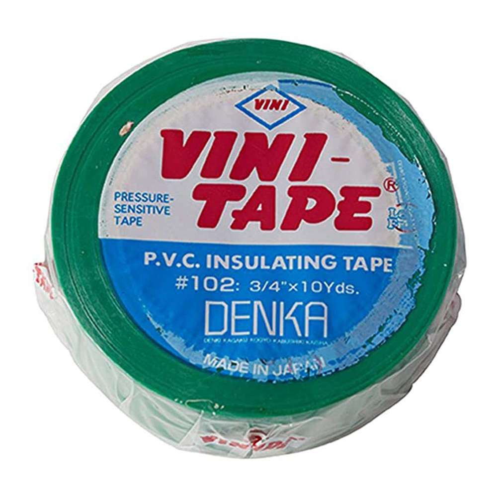 Vini Electrical Insulation PVC Tape - Green 0
