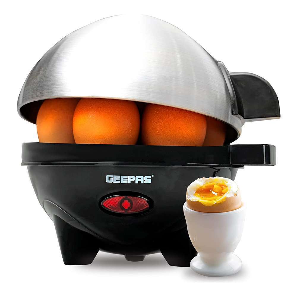 Geepas 1000W Omelette Maker Dual Electric Non-Stick Egg Cooker