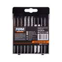 FERM JSA1004 Jigsaw Blades 10 Pcs. 1
