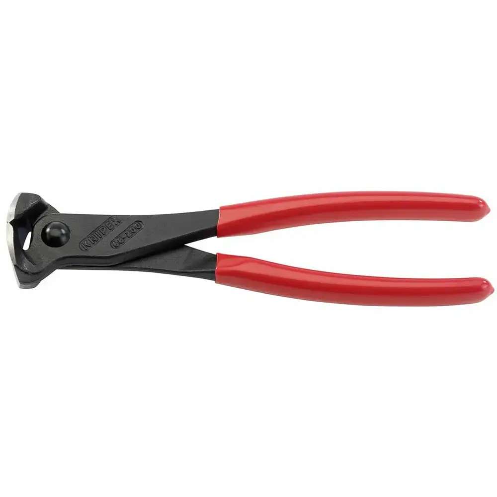 كماشة و قطّاعة فولاذية من (Knipex) لقطع نهايات الأسلاك والبراغي - قياس ("7) 0