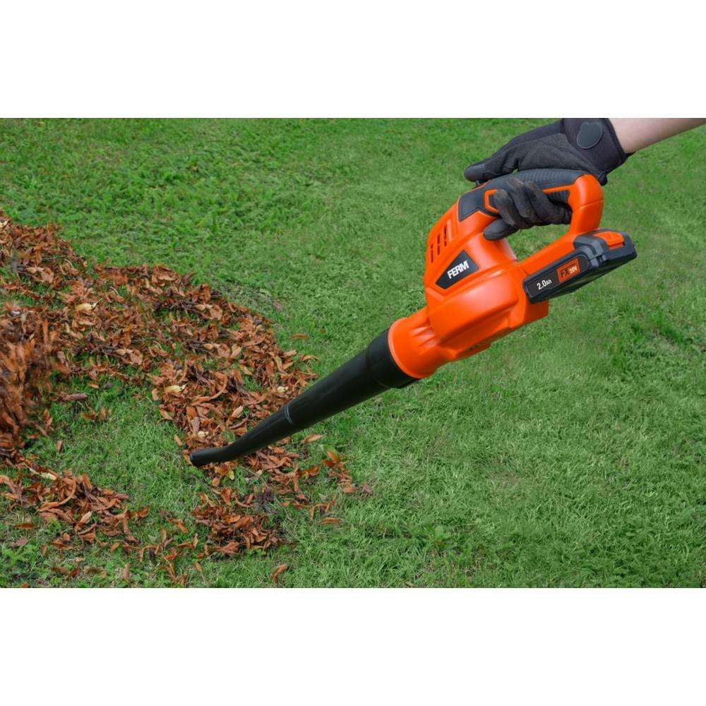 FERM LBM1012 20V Leaf Blower, Excluding Battery and Charger 1