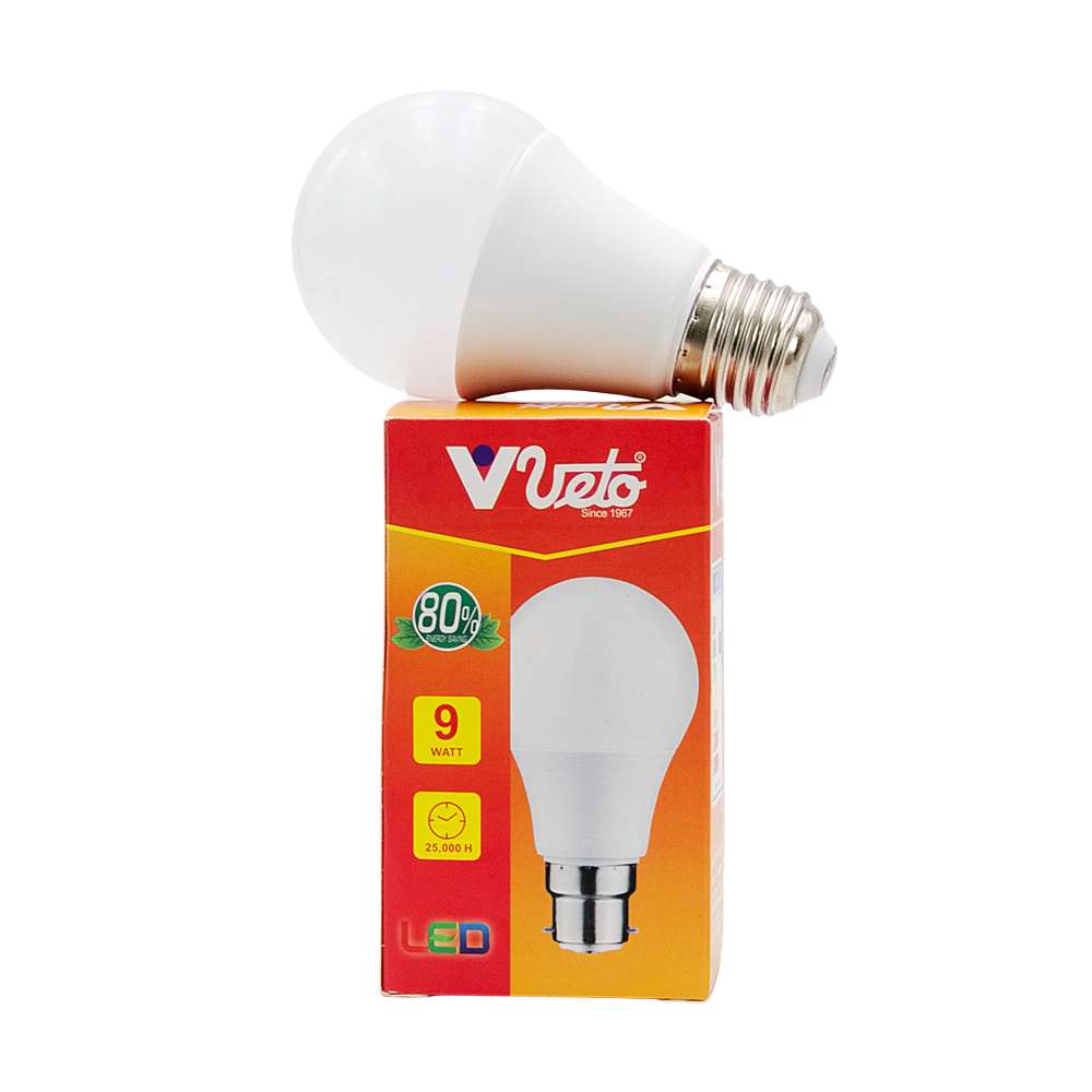 Veto 9W LED Bulb Day Light E-27 PH 2