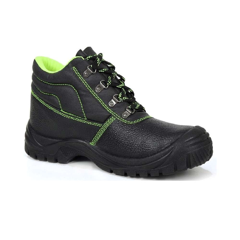Vaultex LEO High Ankle Steel Toe Safety Shoes - Black 0