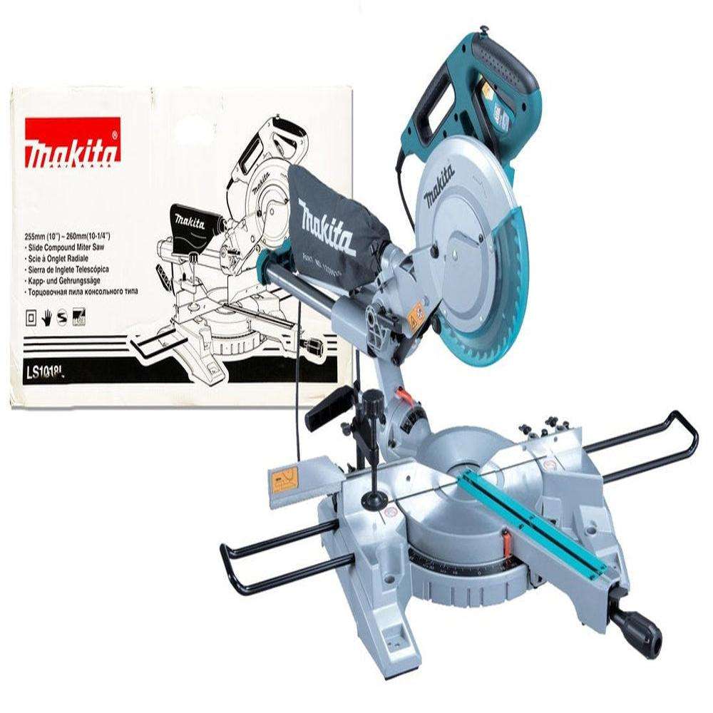 Makita LS1018LN 1430W 255mm Slide Compound Miter Saw with Laser Guide 0
