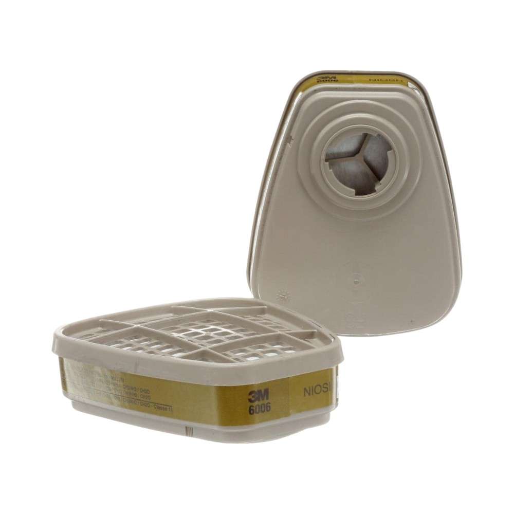 3M 6006 Universal Gas & Vapor Cartridge, White 2