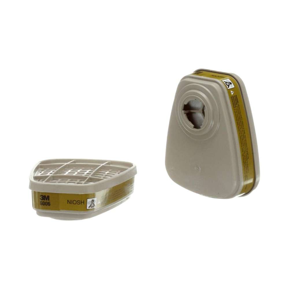 3M 6006 Universal Gas & Vapor Cartridge, White 3
