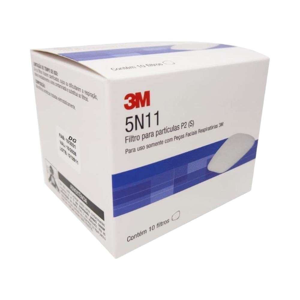 فلتر ترشيح الجسيمات (3M) موديل (5N11-N95 100) يباع (10Pairs/Pkt) 4