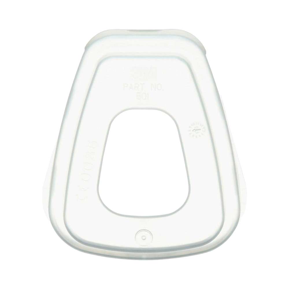 3M 501 Filter Retainer, White, 10Pairs/Pkt