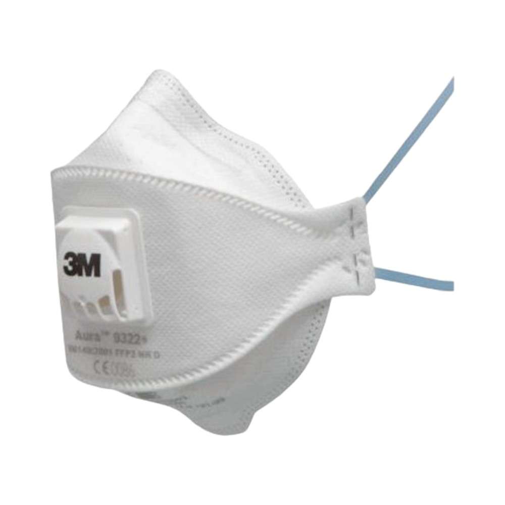 قناع التنفس و الحماية من الجسيمات (3M) موديل (9332 FFP3) يباع (10Pcs/pack) 1