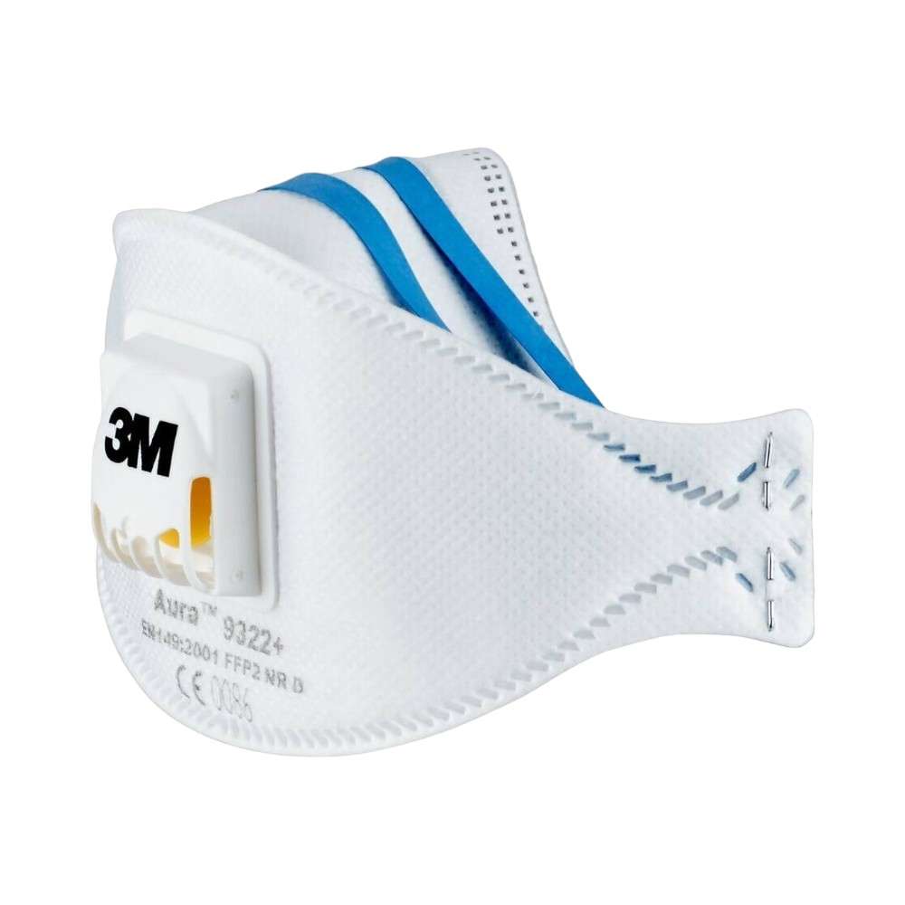 3M™ 9322+ Aura™ Hand Sanding and Power Tool Respirator , FFP2, 10Pcs/PK 2