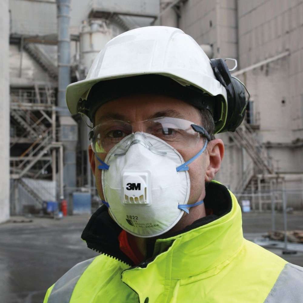 3M 8822 FFP2 Particulate Respirator, White, 10Pcs/pack 5