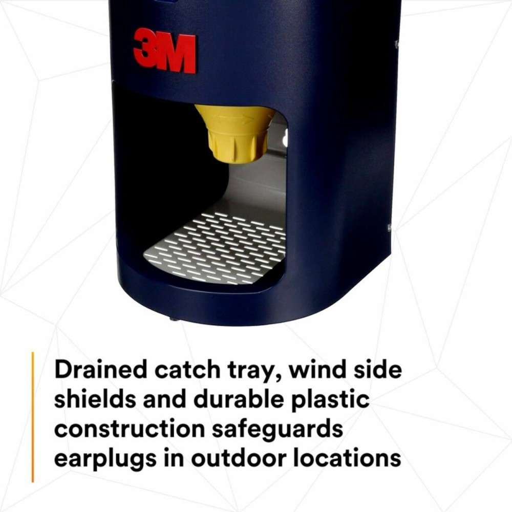 3M™ 391-0000 E-A-R™ One Touch™ Pro Earplug Dispenser, Blue 8