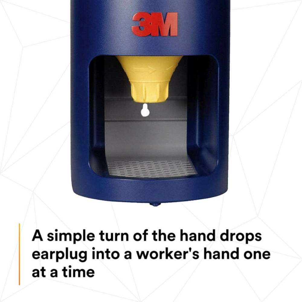 3M™ 391-0000 E-A-R™ One Touch™ Pro Earplug Dispenser, Blue 10