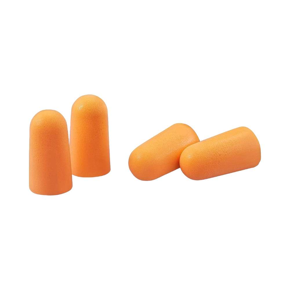 سدادات أذن رغوية (3M) باللون البرتقالي موديل (1100) تباع (200Pair/Box) 1