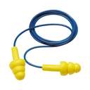 3M 340-4004 Ultrafit Corded Ear Plug, Yellow 100Pairs/Box 1