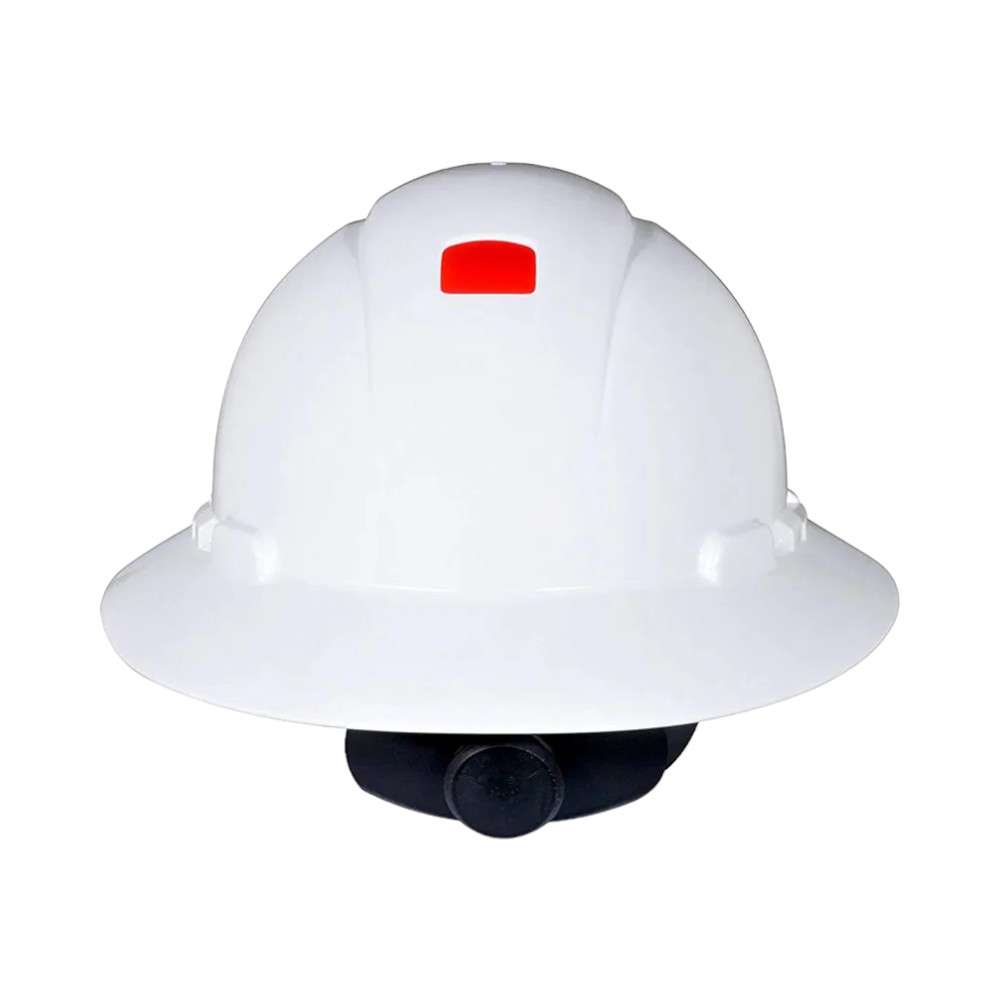 3M H801R, Full Brim Helmet Hard Hat Safety Helmet, White 2