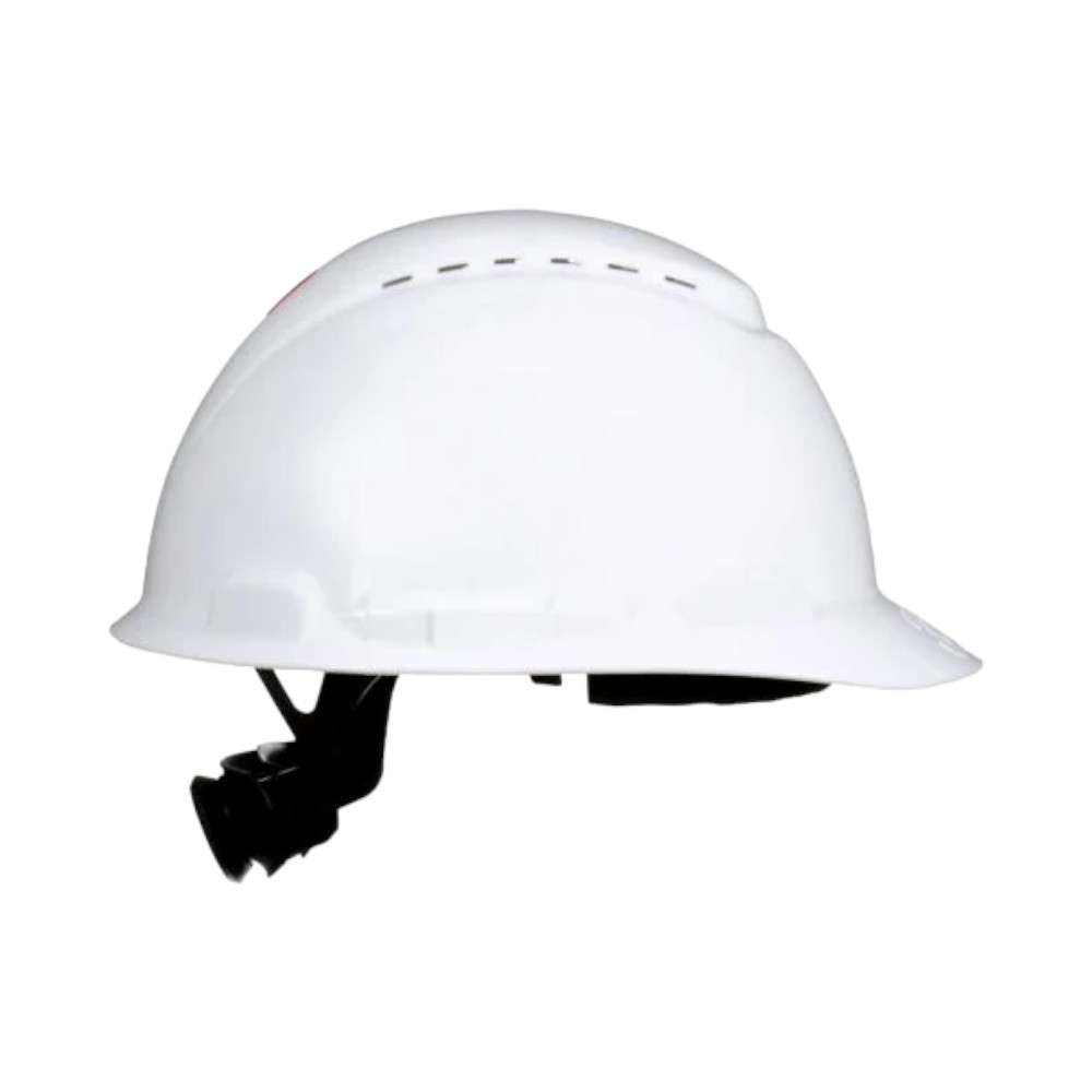 3M SecureFit H-701SFR-UV Uvicator Hard Hat, White 3