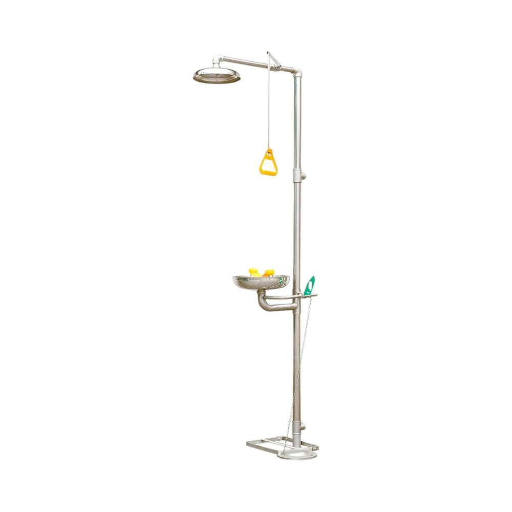 Matsuda S100 Safety Shower & Eye Washer, SS 0