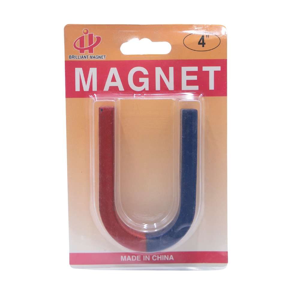 Brilliant 4" U-Shaped Magnet 2