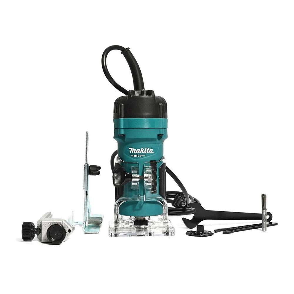 Makita MT Blue M3700B 6mm 530W Trimmer 0