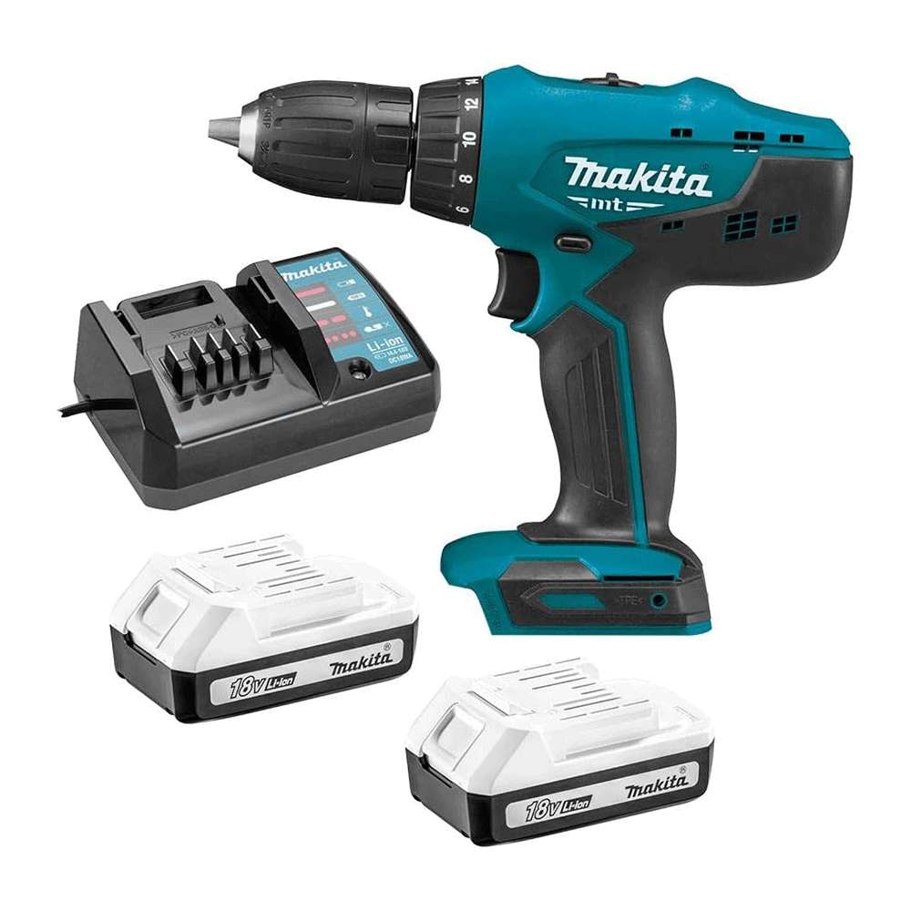 Makita MT Blue M6301DWEB 13mm 18V Li Ion Cordless Driver Drill 1