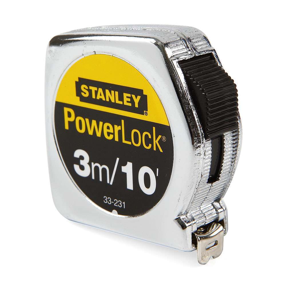 Stanley STHT36125-812 13mm 3m Yellow Short Measuring Tape 0