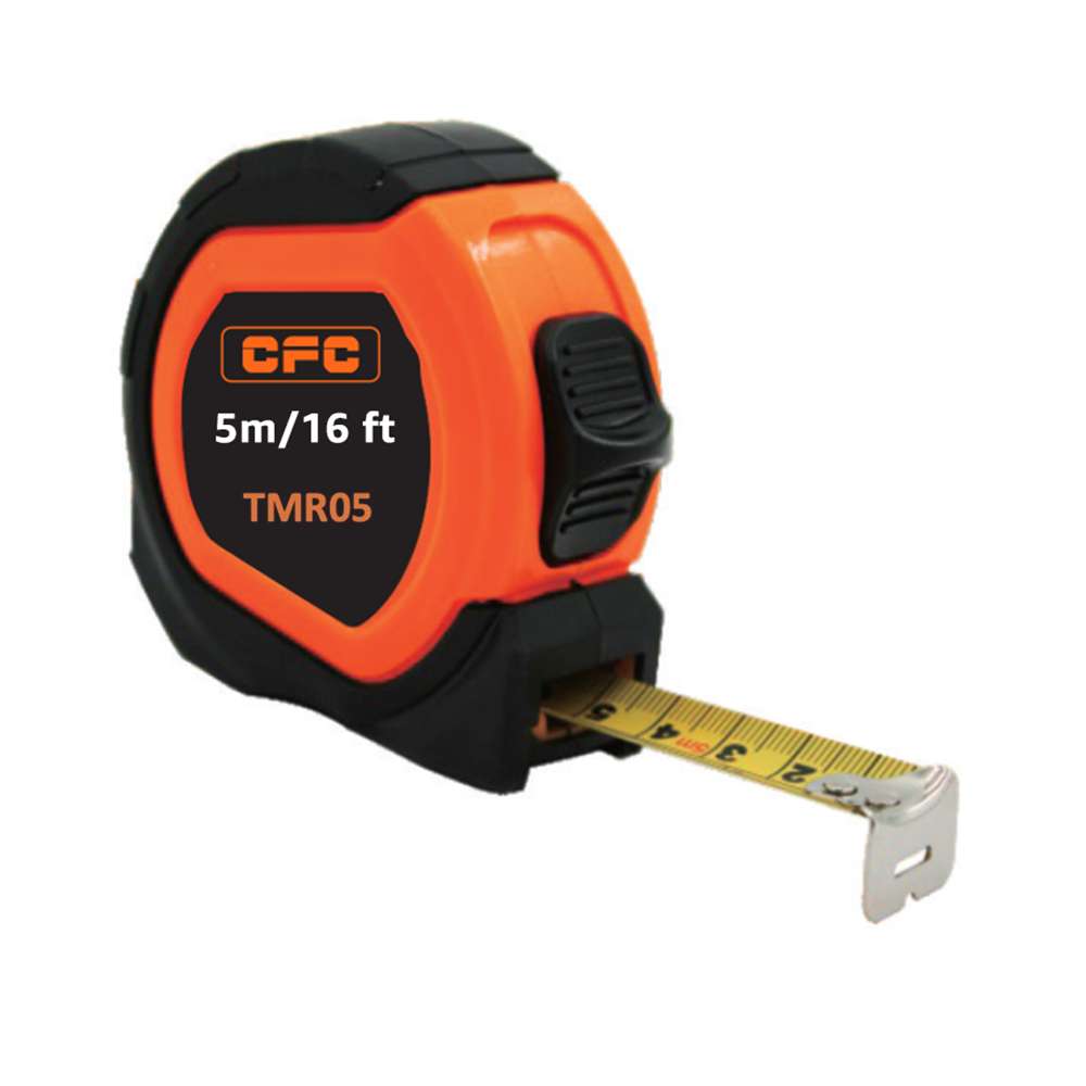 5m CFC Rubber grip Measuring Tape 1