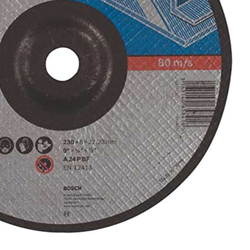 Bosch Professional (2608603184) 230MM Metal Grinding Disc with Depressed Centre 1