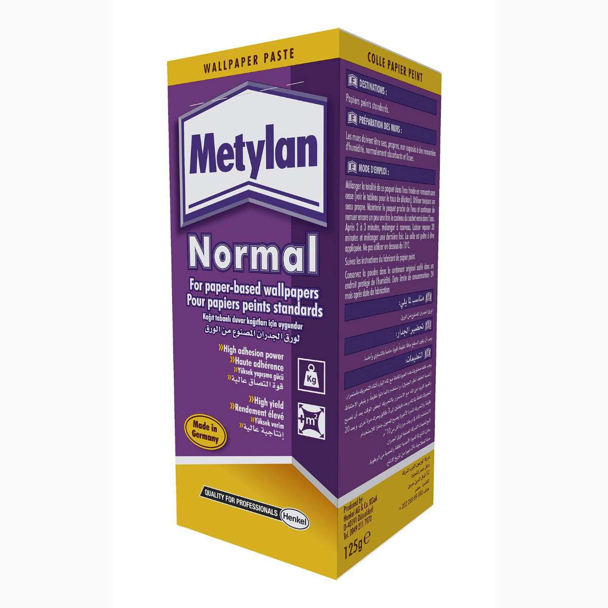 Henkel Metylan Normal Wallpaper Paste 125G 0