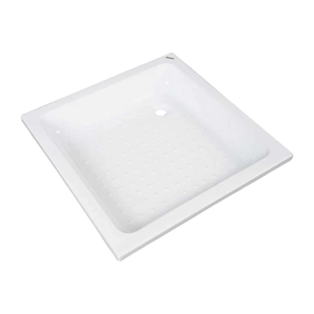 Milano 140400300001 80 x 80mm ABS Square Shower Tray - White 0