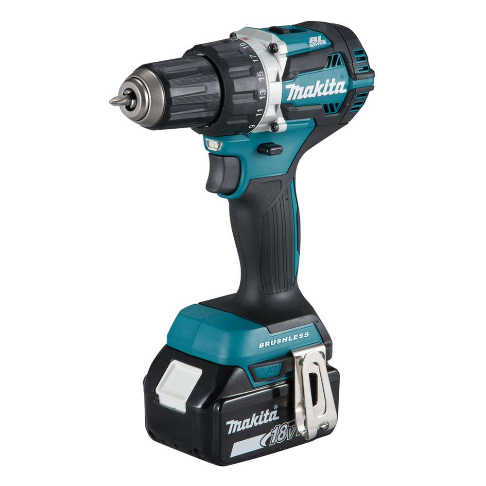 Makita DDF484RFJ 18V LXT 13mm Cordless Driver Drill with 2 x 3.0Ah Battery & Charger 0