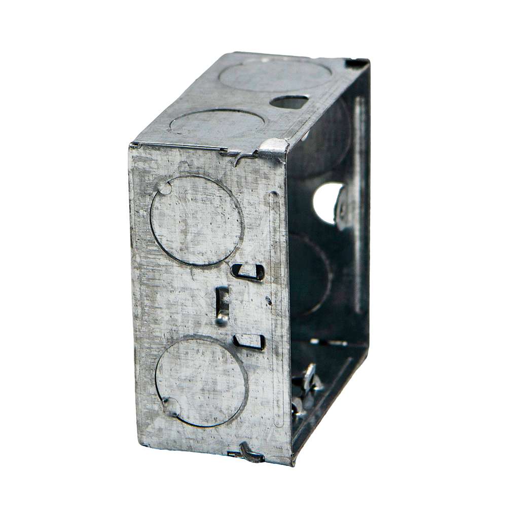 3x3 MK Gi Flush Mounted Metal Box 2