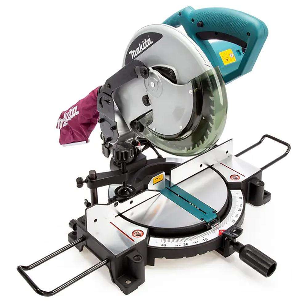 المنشار الدائري الميتري ماكيتا (Makita) قياس (10") استطاعة (1500W) موديل (MLS100N) 0