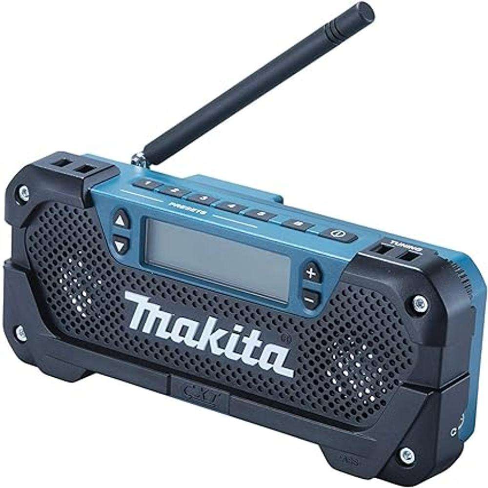 Makita MR052Z 12V MAX CXT Cordless Job Site Radio 7.2V AM/FM 2-Speaker 0
