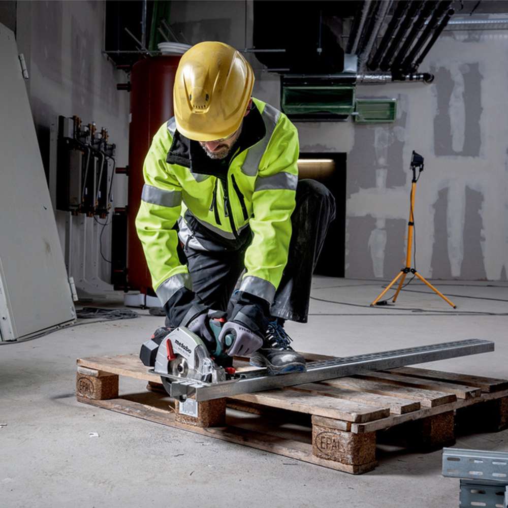 المنشار الدائري اللاسلكي ميتابو (MKS 18 LTX 58) يعمل ببطارية (18V) موديل (600771700) 2