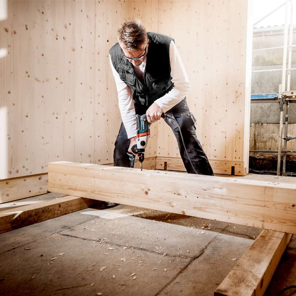 المثقاب المطرقي ميتابو (SBE 850-2) استطاعة (850W) يعمل بكهرباء (220-240V) موديل (600782510) 3