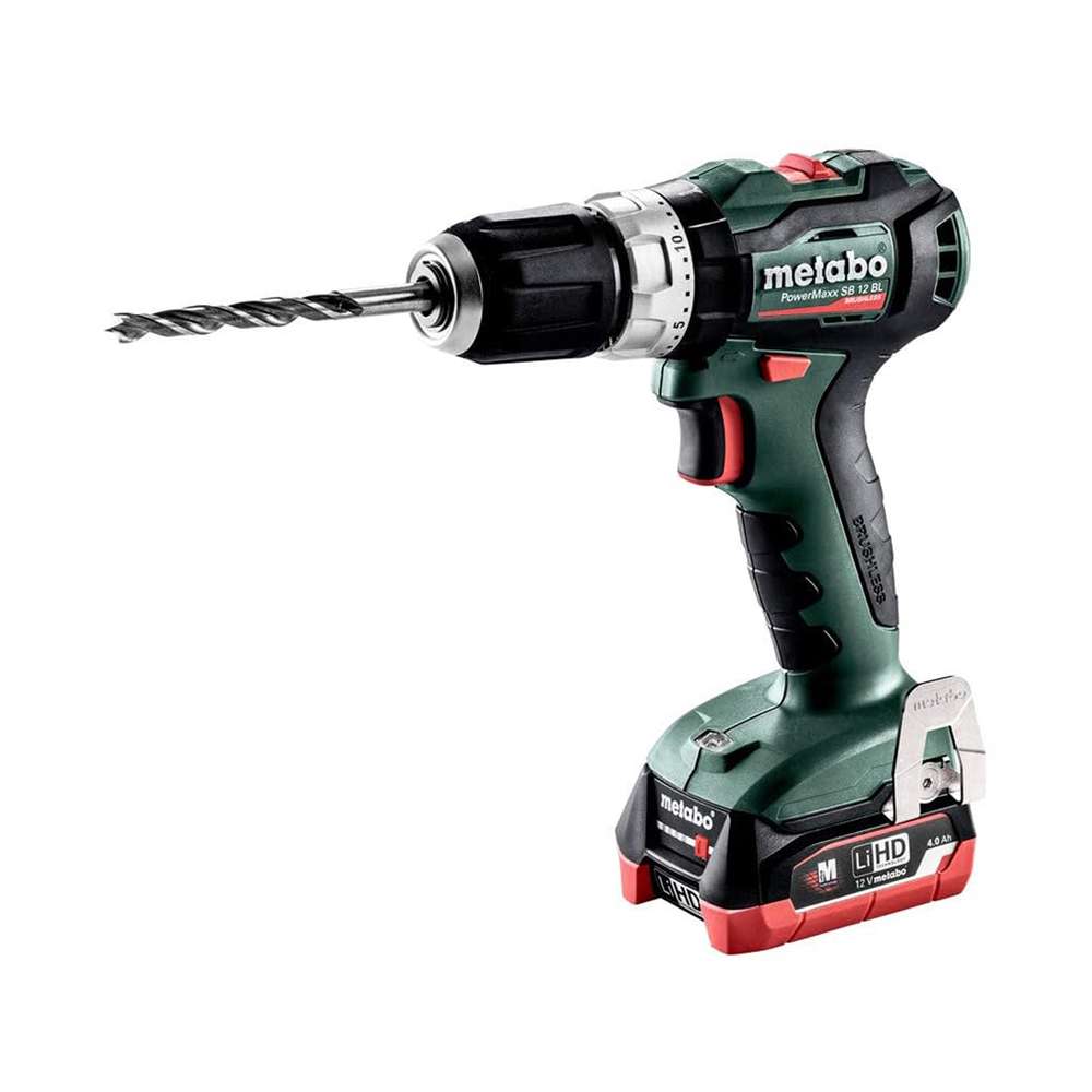 Metabo PowerMaxx SB 12 BL (601077800) 12V Cordless Impact Drill 0