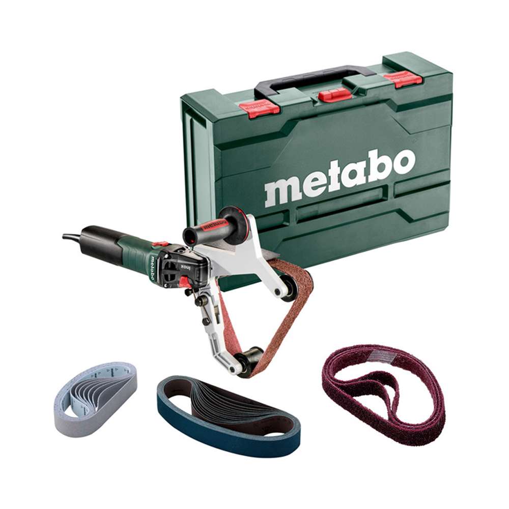 Metabo RBE 15-180 SET (602243500) 1550W 220 - 240V Tube Belt Sander 1
