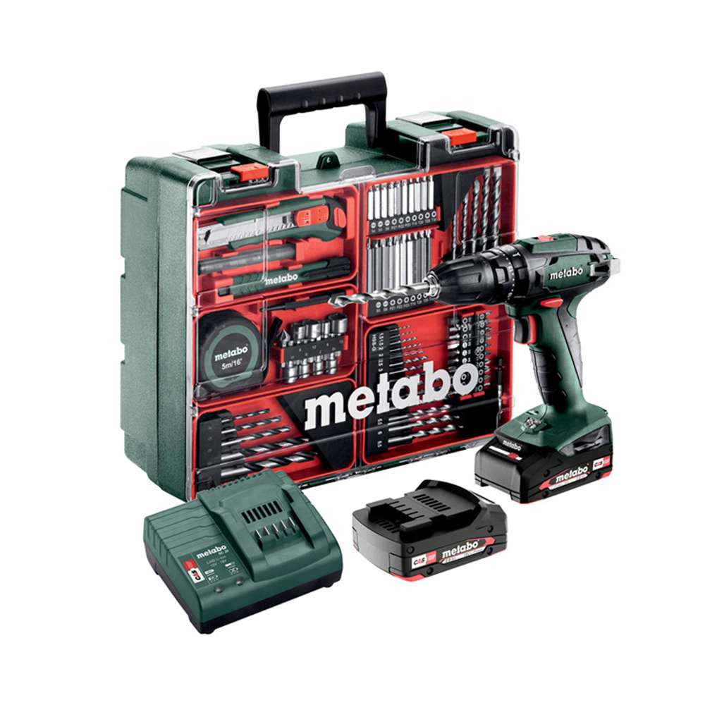 Metabo SB 18 SET (602245880) 18V Cordless Hammer Drill 0