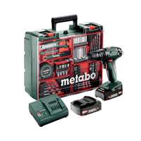 Metabo SB 18 SET (602245880) 18V Cordless Hammer Drill