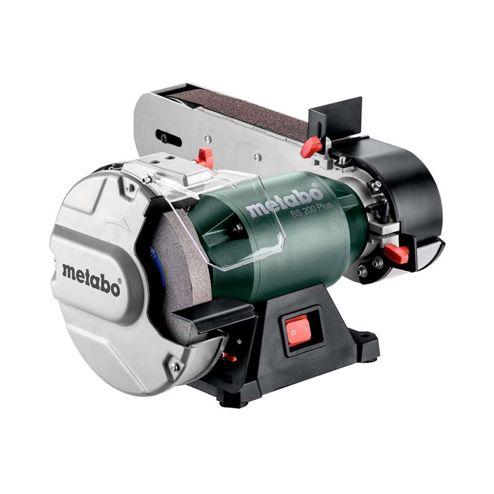 ماكينة الجلخ المزدوجة ميتابو (BS 200 Plus) استطاعة (600W) تعمل بكهرباء (220-240V) موديل (604220000)