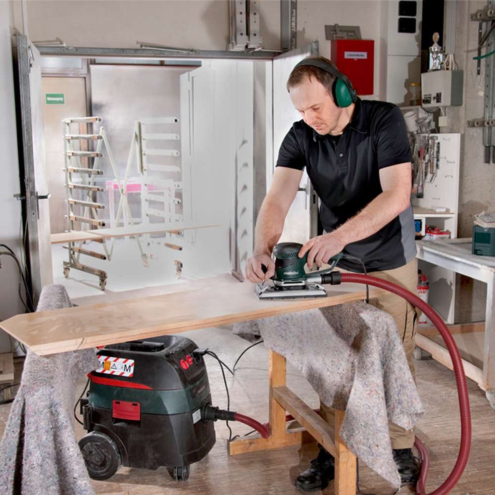 ماكينة الصنفرة المداريّة ميتابو (SRE 4351) استطاعة (350W) تعمل بكهرباء (220-240V) موديل (611351000) 2