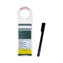 Safe Tag XMark PVC UV Resistant Impact Resistant Scaffolding Tag 0