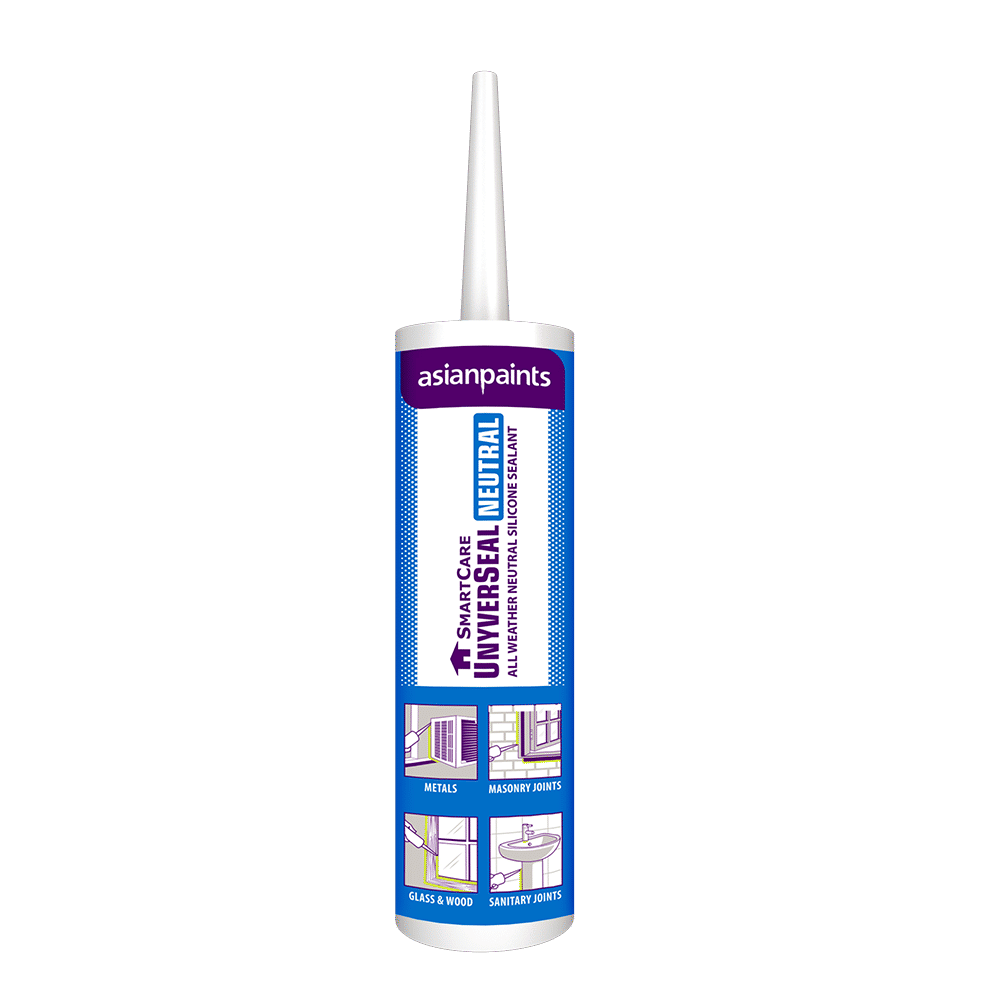 Asian Paints Berger SmartCare UnyverSeal Neutral Silicone Sealant 280 ML/Cartridge 0