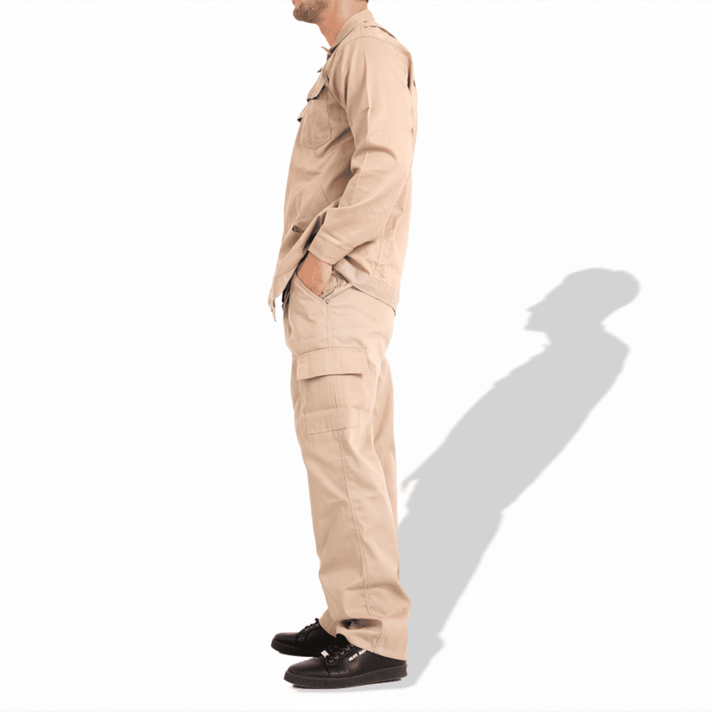 Shirt and Pants Khaki - XL 1
