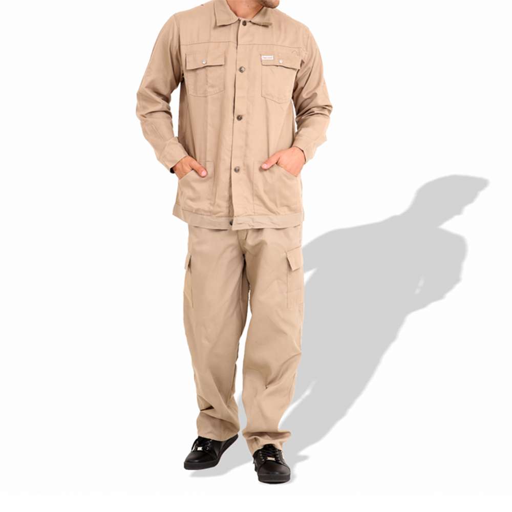 Shirt and Pants Khaki - XL 0