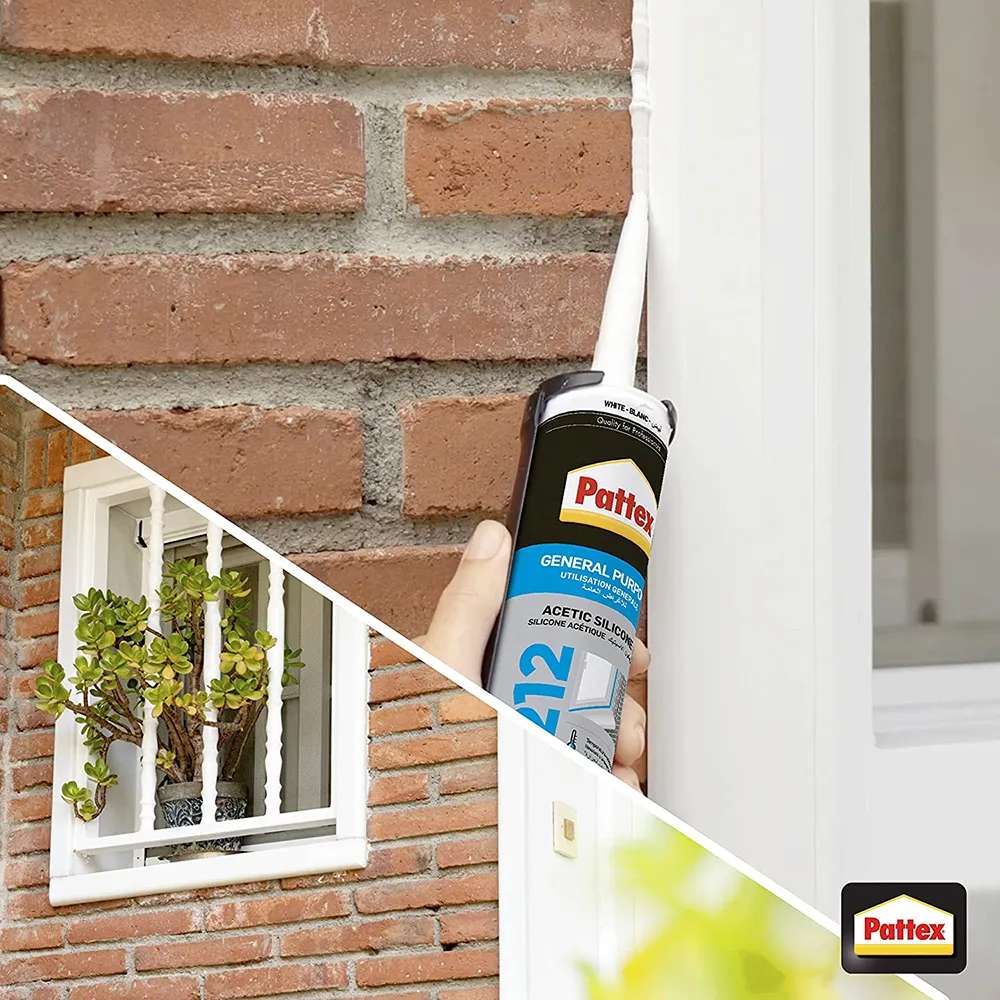 Henkel Pattex SL212 280ml General Purpose Silicone Sealant - Black 2