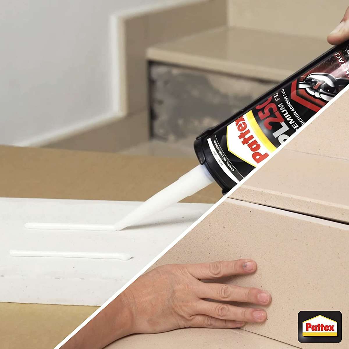 Henkel Pattex PL250 440g High Track Construction Adhesive - White 3